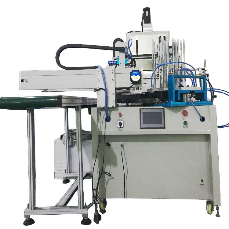 1200 Druck/Stunden-vollautomatische Siebdruck-Maschine für Briefpapier-Machthaber